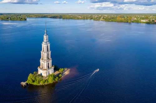 Volga là con sông dài nhất châu Âu với chiều dài 3.531 km.
