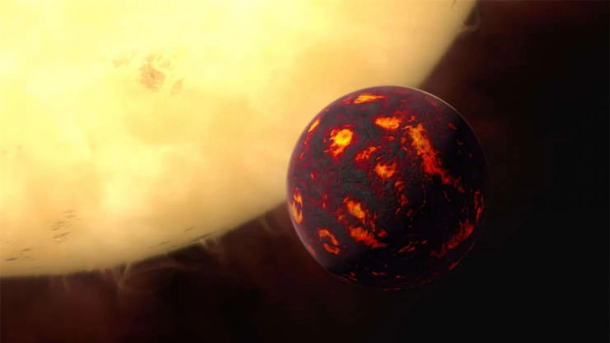 55 Cancri e: Ngoại hành tinh giá trị nhất của vũ trụ. 55 Cancri ecó khối lượng gấp 9 lần khối lượng Trái Đất và có đường kính gấp khoảng 2 lần Trái Đất. Các nhà thiên văn học cho rằng 55 Cancri e có thể bao gồm carbon áp suất cao ở dạng than chì và kim cương cùng với sắt và các chất khác.
