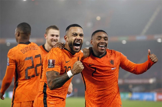 Bergwijn và Depay cùng ghi bàn ở trận Hà Lan vs Na Uy