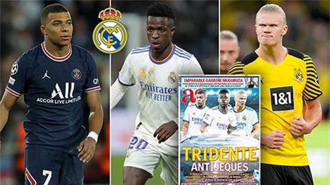 Real Madrid mơ xây dựng tam tấu VHM