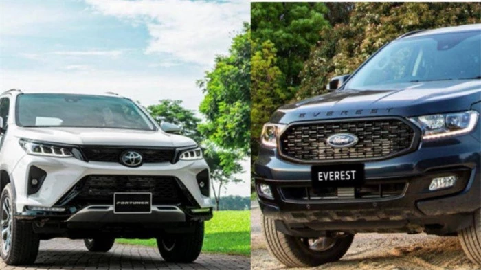 Ford Everest bám đuổi Toyota Fortuner trong phân khúc SUV 7 chỗ 1
