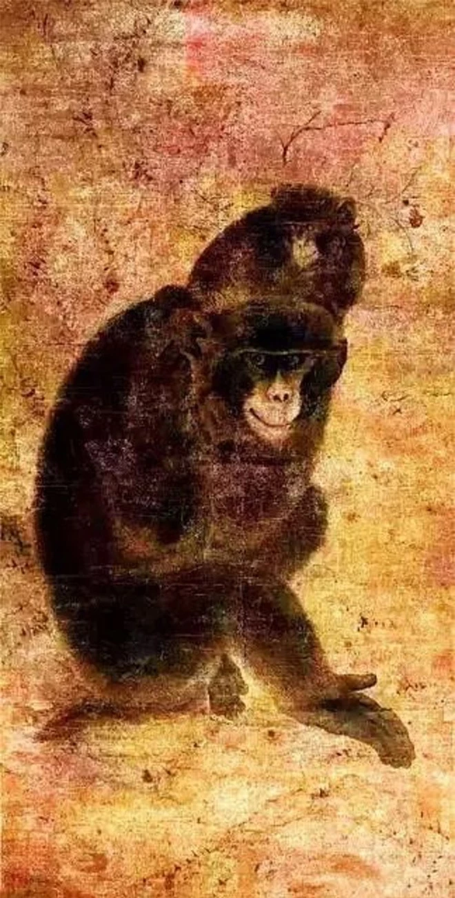 Bức tranh 2 con khỉ của họa sĩ vô danh bán được 1.300 tỷ đồng, phóng to 10 lần mới biết hóa ra đắt cắt cổ vì chi tiết không ai nghĩ đến - Ảnh 1.