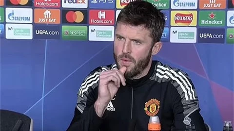 HLV Carrick nói gì trong cuộc họp báo trước trận MU làm khách của Villarreal