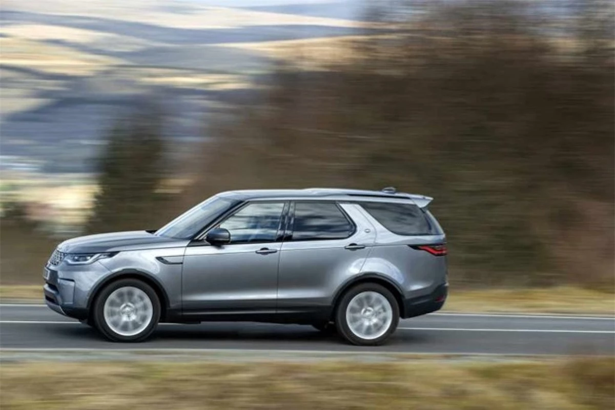 Land Rover Discovery với kiểu dáng mới thanh lịch hơn.