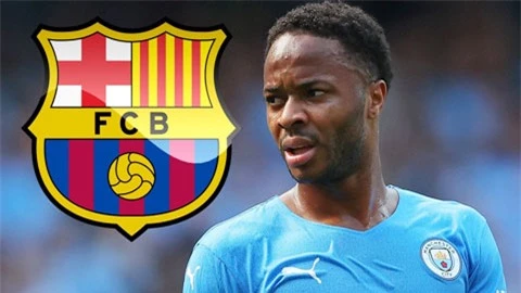 Sterling cầu xin Man City cho anh đến Barca