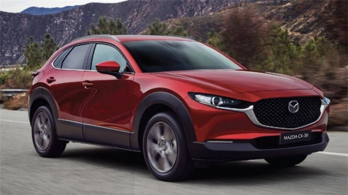 Giá lăn bánh Mazda CX-30 sau ưu đãi 100% lệ phí trước bạ 1