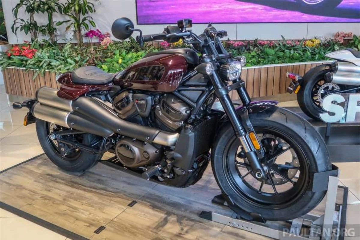 Mẫu xe hoàn toàn mới này thuộc dòng Sportster, một mẫu Sportster S 2021 giống như chiếc Harley-Davidson Pan America, được trang bị động cơ Revolution Max 1.250 V-twin.