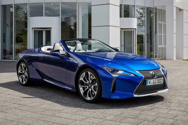 5. Lexus LC 500 Convertible.