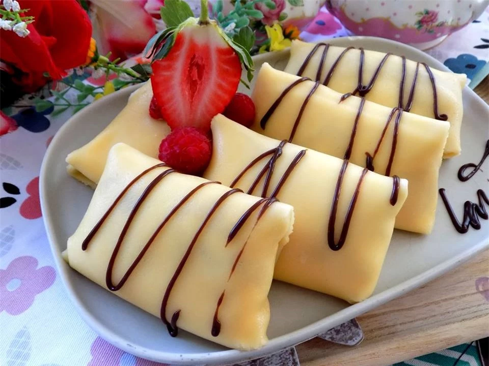 Cách làm vỏ bánh Crepe mềm mịn ngon khó cưỡng