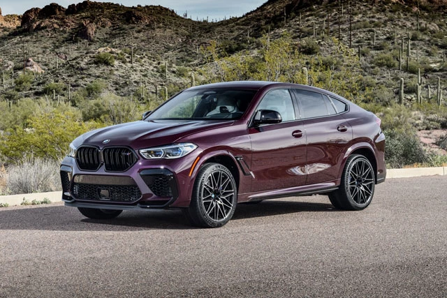 9. BMW X6M Competition 2021 (vận tốc tối đa: 285 km/h).