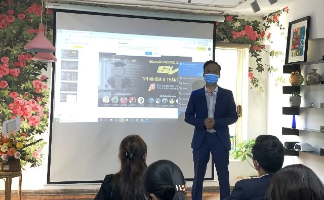 Giám đốc dự án, chuyên gia Marketing Lê Công Năng - TGĐ Wonder Group trình bày về dự án