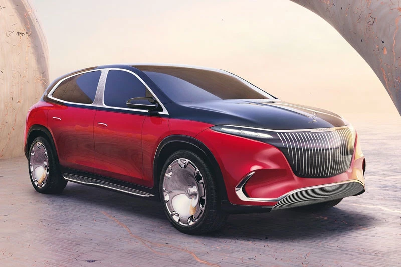 6. Mercedes-Maybach EQS.