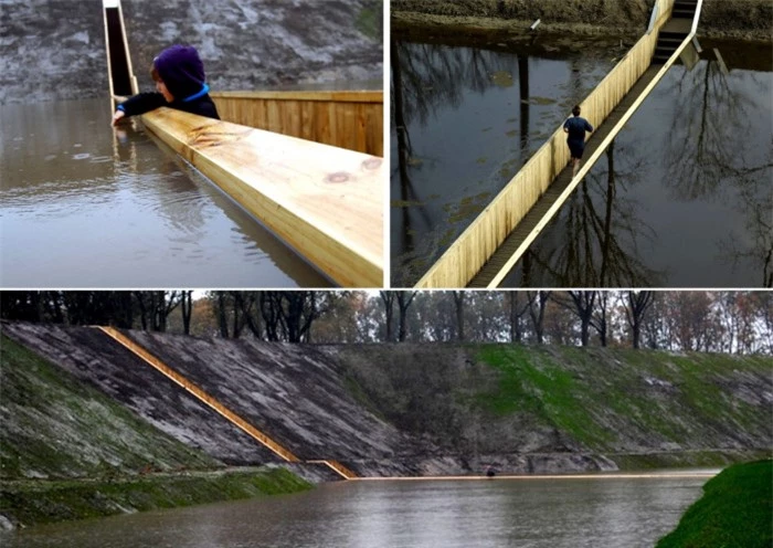 Cây cầu đặc biệt ở Hà Lan giúp du khách thỏa mong ước đi bộ trên mặt nước 2