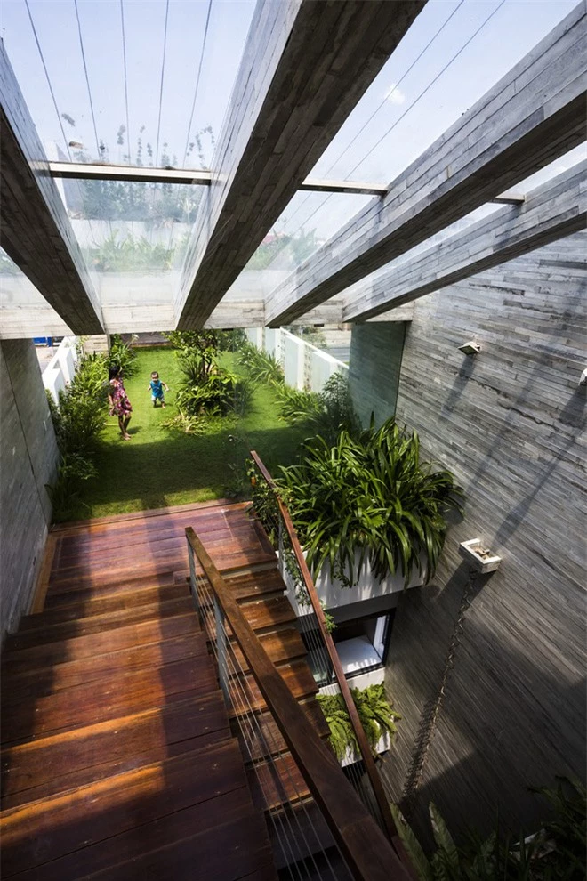 Ngôi nhà sâu 35m với khu vườn trên sân thượng đẹp muốn hờn ở Đà Nẵng - Ảnh 16.