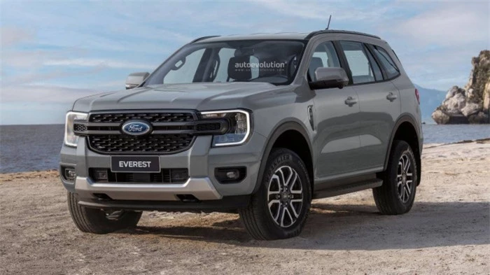 Xem trước Ford Everest 2022, lấy cảm hứng từ Ranger thế hệ mới 3