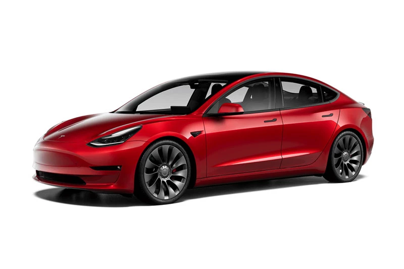 3. Tesla Model 3 (doanh số: 3.077 chiếc).