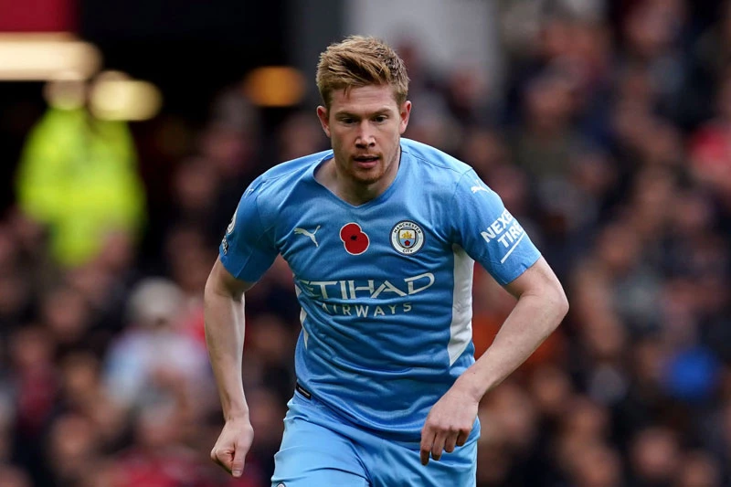 Tiền vệ: Kevin De Bruyne (Man City).