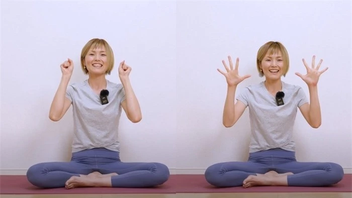 8 bài tập đơn giản giúp gái Nhật có cánh tay thon gọn như ý