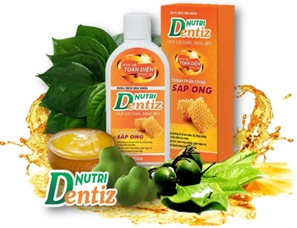 Dung dịch nha khoa Nutridentiz – Lợi chắc răng bền, thổi bay hôi miệng.