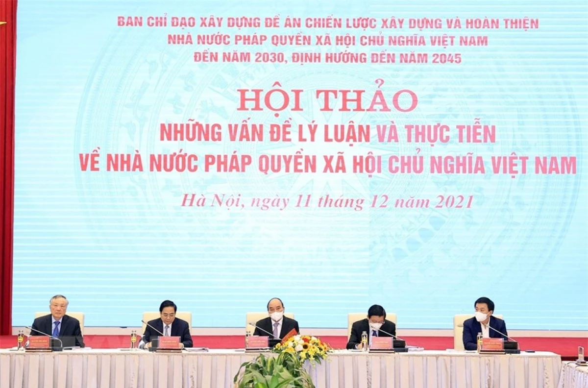 Chủ tịch nước Nguyễn Xuân Phúc chủ trì Hội thảo
