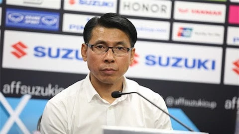 HLV Tan Cheng Hoe: 'Tôi không hài lòng với màn trình diễn của ĐT Malaysia'