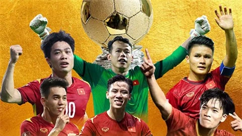 18 tuyển thủ dự AFF Cup được đề cửa vào danh sách bầu chọn Quả bóng vàng