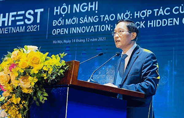 Thứ trưởng Trần Văn Tùng phát biểu tại sự kiện.