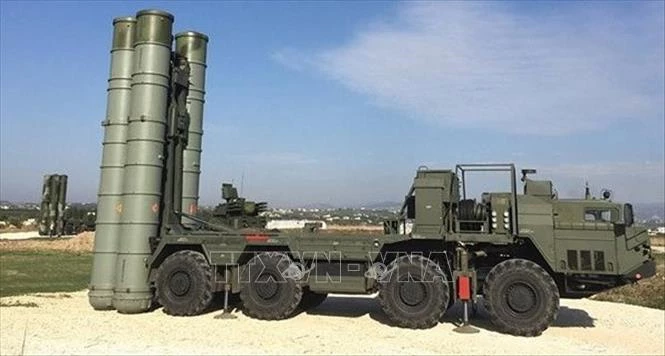 Hệ thống tên lửa S-500 của Nga. Ảnh: TASS/TTXVN