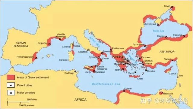 Thuộc địa của Hy Lạp cổ đại.