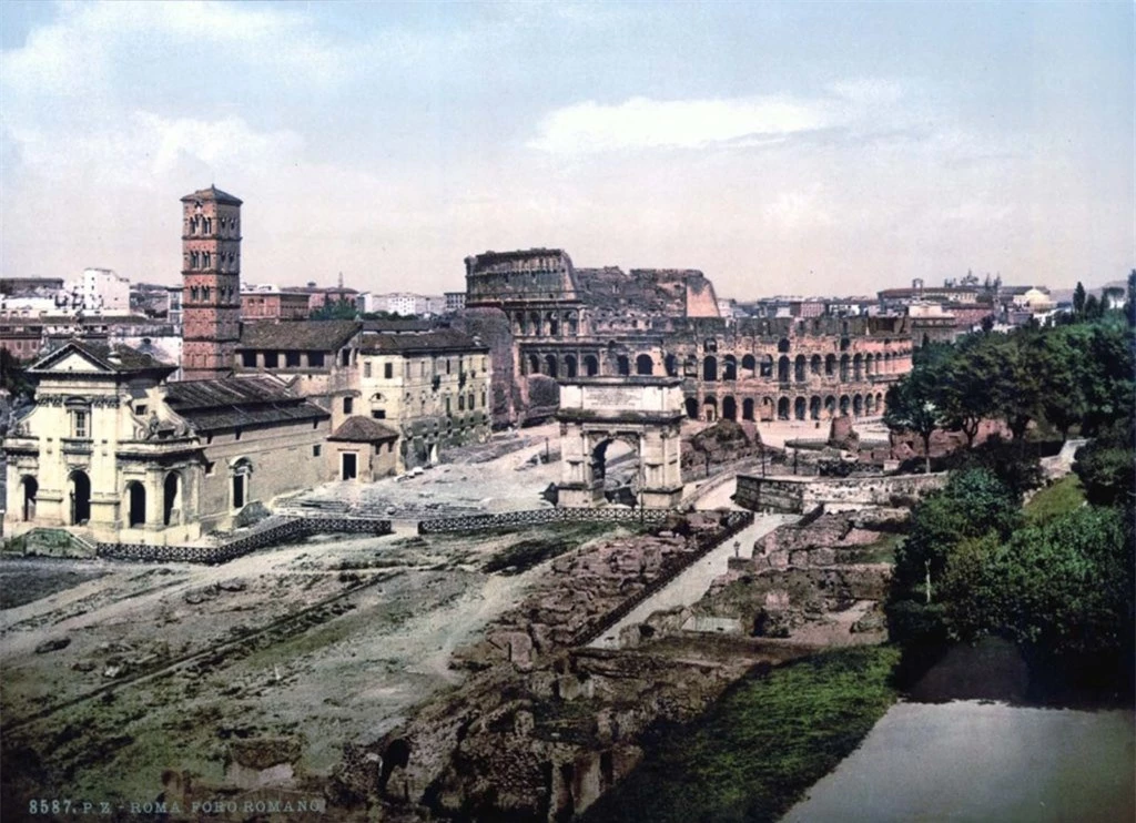 Rome những năm 1890 qua các bức ảnh cũ được phục chế