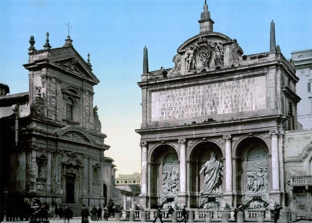 Rome những năm 1890 qua các bức ảnh cũ được phục chế