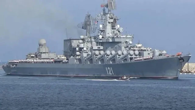 Hạm đội Biển Đen sắp sửa có thêm soái hạm mạnh vượt trội tuần dương tên lửa Moskva. Nguồn minh họa