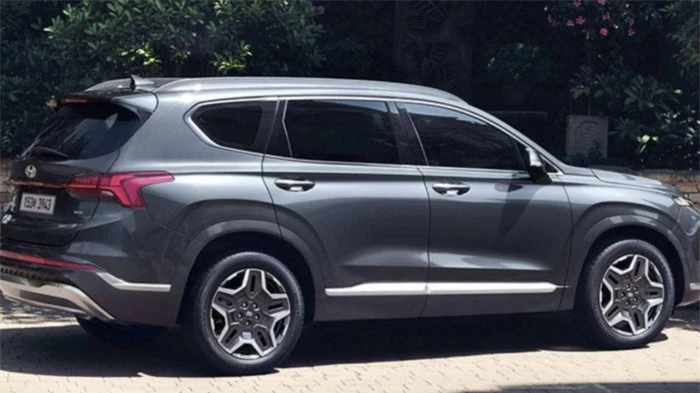 hyundai santafe phiên bản 6 chỗ ra mắt, giá từ 614 triệu đồng