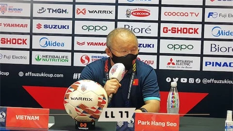 HLV Park Hang Seo: “Tôi hài lòng với kết quả ở trận thắng Campuchia”