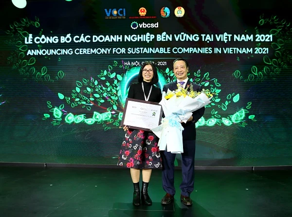BAT được trao danh hiệu doanh nghiệp bền vững tại Việt Nam.