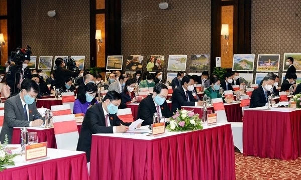 Đại biểu tham dự hội thảo Du lịch 2021 với chủ đề “Du lịch Việt Nam-Phục hồi và phát triển”.