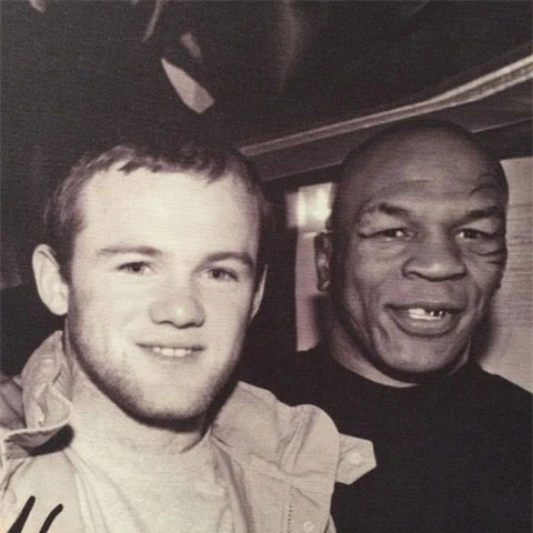 Rooney và Tyson vui mừng khi gặp nhau cách đây 15 năm