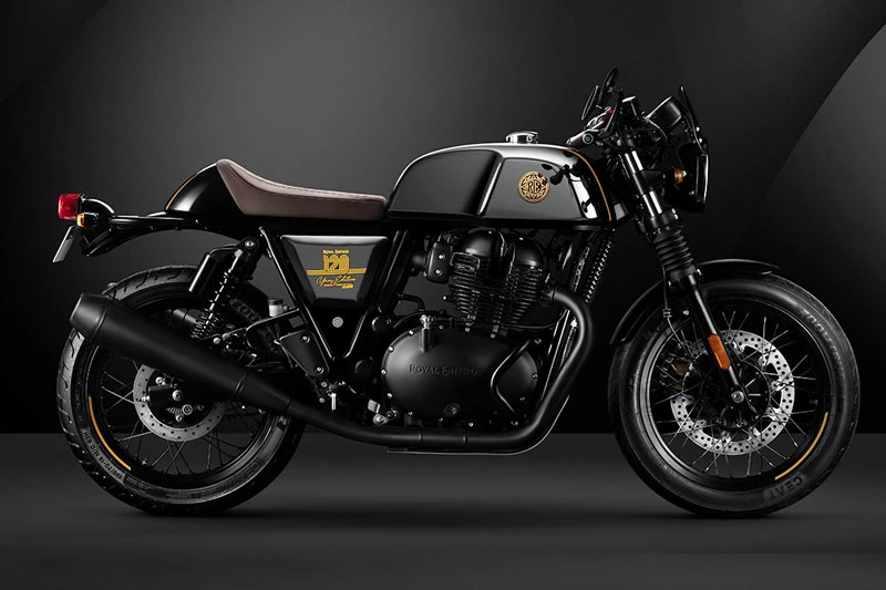 7. Royal Enfield 650 Interceptor 120 Years Edition.