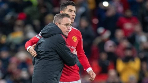 Rangnick hài lòng với màn trình diễn của các học trò sau trận thắng Burnley