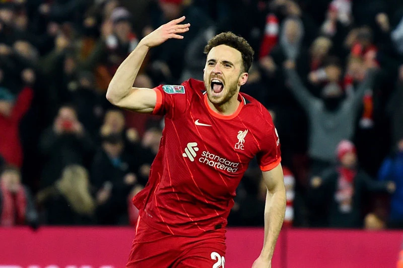 Tiền đạo: Diogo Jota (Liverpool).