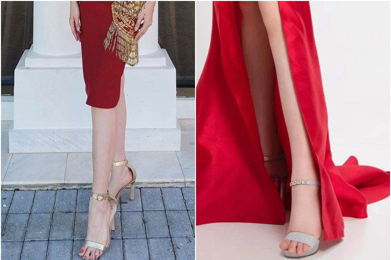 Đỗ Thị Hà mê diện đi diện lại một kiểu giày dù lộ khuyết điểm bàn chân xấu