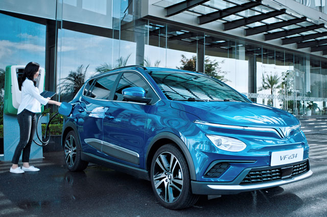 VinFast VF e34 được thay đổi chính sách thuê pin