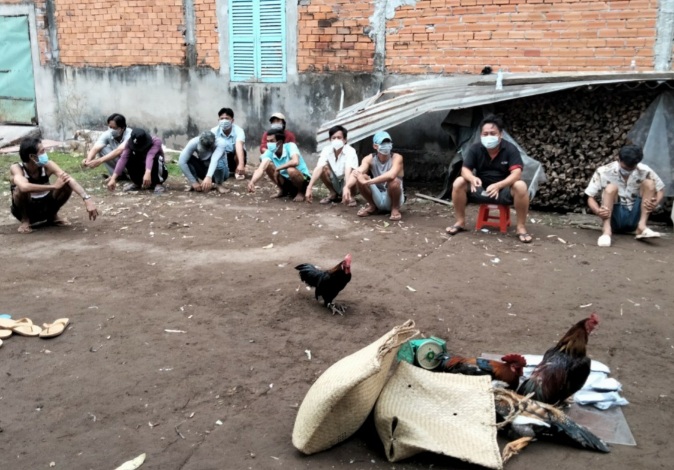 Bộ đội Biên phòng Sóc Trăng bắt giữ các đối tượng đánh bạc trái phép