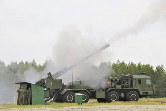 Tổ hợp pháo tự hành 2S43 Malva; Nguồn: topwar.ru