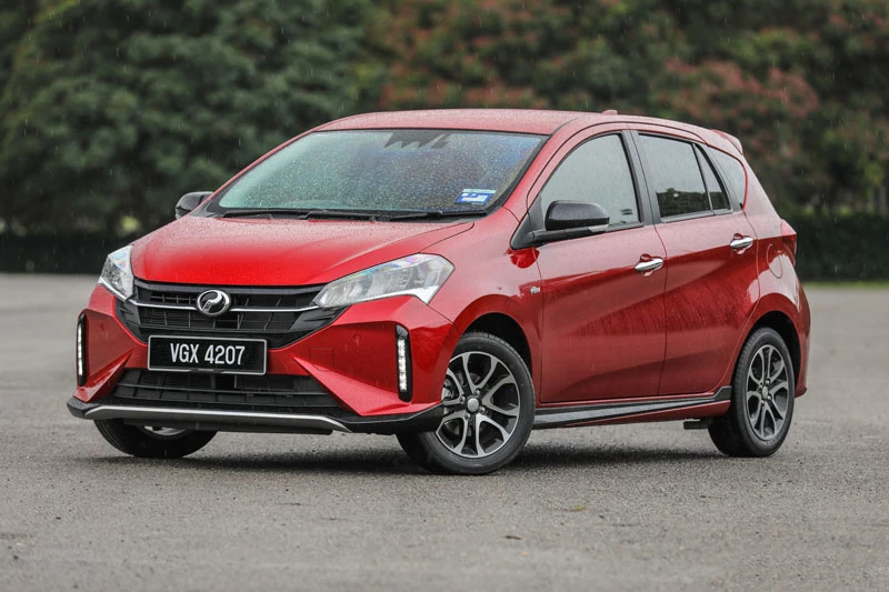 6. Perodua Myvi (doanh số: 82.351 chiếc, chiếm 2,8% thị phần).