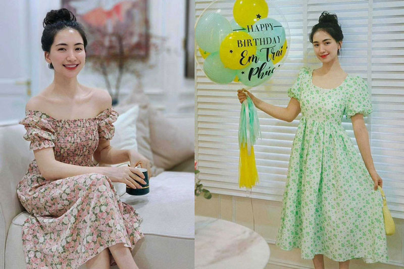 Hòa Minzy 'cưa sừng làm nghé' với loạt váy hoa trẻ trung và tips mặc không hề lỗi mốt