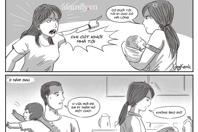 Vợ không đi thăm em chồng đẻ còn đanh thép tuyên bố một câu khiến tôi cứng họng