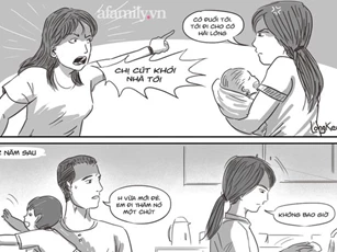 Vợ không đi thăm em chồng đẻ còn đanh thép tuyên bố một câu khiến tôi cứng họng