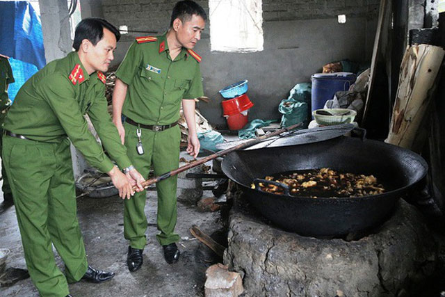 Điều tra làm rõ vụ sản xuất trên 4,4 tấn mỡ động vật bẩn tại Hà Giang