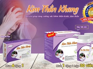 Cải thiện rối loạn lo âu an toàn hiệu quả với sản phẩm Kim Thần Khang